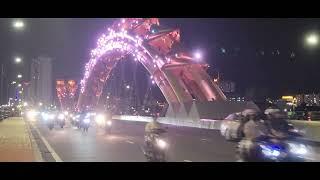 越南峴港大龍橋（粵語） Grand Dragon Bridge in Da Nang Vietnam