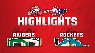 Prince Albert Raiders at Kelowna Rockets 10/14 | WHL Highlights 2024-25