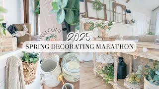 SPRING DECORATE WITH ME MARATHON // SPRING DECORATING INSPIRATION // CHARLOTTE GROVE FARMHOUSE