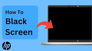 Fix HP Laptop Starts but No Display || Black Screen