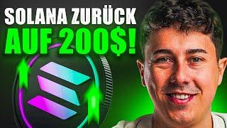 Solana zurück auf 200$ ! + Extrem wichtige News zum Krypto Markt (Das darfst du nicht verpassen!)