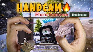 V2.Update3.5⬆️Full HANDCAM PUBGMOBILE  iPhone 16 pro max  120FPS   5Finger Playing alone