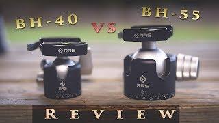 Really Right Stuff BH-55 VS BH-40  -   Ballhead review