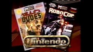 NES COMMERCIALS-ROBOCOP/BAD DUDES (1987 Data East)
