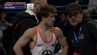 Daton Fix vs Nick Suriano - 57kg quarterfinal - 2024 U.S. Olympic Wrestling Trials