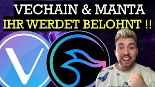 VECHAIN mit neuen Belohnungen ! MANTA NETWORK wächst immense ! Krypto News