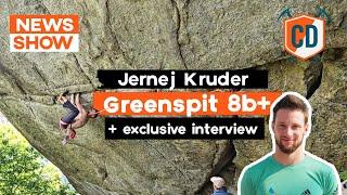 Comp Climber To TRAD BEAST: Jernej Kruder Sends Greenspit (8B+) | Climbing Daily Ep. 2422