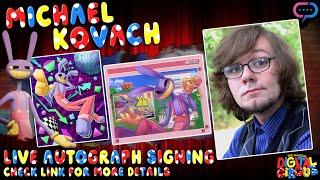 Michael Kovach | The Amazing Digital Circus | Q&A and Autographs (07-01-2024)