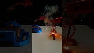 wire vs 50 amps welding test #shortcircuit #experiment