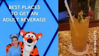 Adult Beverages At Walt Disney World | Our Favorite Disney Drinks 2021