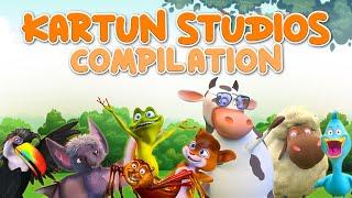 Kartun Studios : Nursery Rhymes Compilation | #NurseryRhymes | 18 Minutes