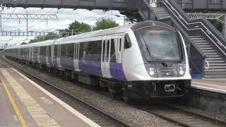 TFL Rail 345013 Arriving Ealing Broadway