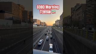 Live from Tehran, a bustling city in the Middle East! #discoveriran #travel #city #iran #morning