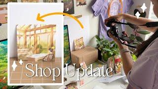 Small Biz Shop Update Behind-the-Scenes: Product Photography and Inventory Prep