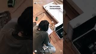 Brittenelle Fredericks 9/10 Insta story featuring Orion Vanessa and their new apartment