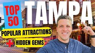 Things To Do In Tampa Florida! TOP 50 | Living in Tampa Florida