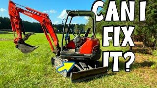 I Broke Our $50K Kubota Mini Excavator