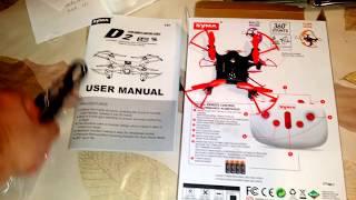 $19.99 Syma D2 quad copter/drone review