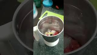 Strawberry Milk Shake/#Cook with Tucy