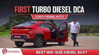 2024 Tata Curvv Diesel DCA Automatic Test Drive Review || Top Model Accomplished Plus