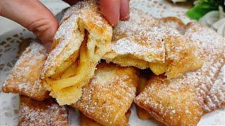 Ricetta in 1 MINUTO! Questo dolce alle mele la farai tutti i giorni! Il segreto della nonna