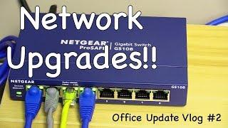 Network Upgrade! - Office Update Vlog #2