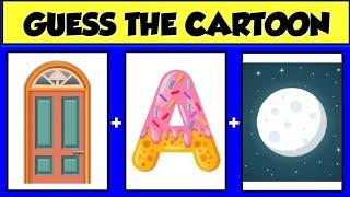 Guess the Cartoon quiz || Riddles in Telugu || guess the cartoon by emoji in Telugu || gns vibes