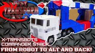 JUST TRANSFORM IT!: X-Transbots Commander Stack (Ultra Magnus)