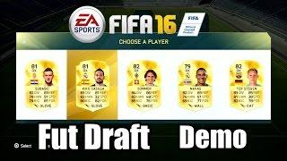 FIFA 16 Demo Gameplay Fut Draft Ultimate Team PS3 HD