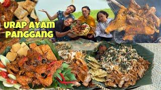 MASAK AYAM PANGGANG URAP URAP IKAN ASIN BEST