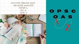 OPSC OAS PRELIMS 2021 /PREVIOUS YEAR QUESTIONS (2019)/PAPER-1, SET-A, PART-5