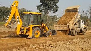 Remote Area Road Construction - JCB 3DX ECO - JCB Working Video Collections - JCB Backhoe Loader