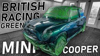 ΑΥΤΟ ΕΙΝΑΙ ΤΟ ΝΕΟ ΧΡΩΜΑ ΤΟΥ ΜΙΝΙ COOPER!! CUSTOM BRITISH RACING GREEN!