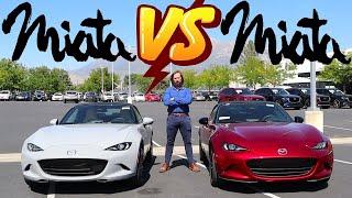 Is Automatic Better Than Manual? (NEW Mazda Miata Comparison)