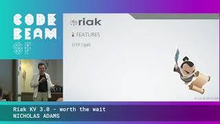 Riak KV 3 0 - worth the wait - NICHOLAS ADAMS