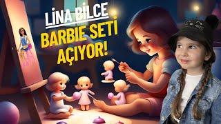 Lina Bilce Barbie Seti Açıyor! Yeni Oyuncak Kutusu Açılışı