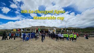 6th Lo Choegyal Jigme Memorable cup opening ceremony at Fuwa village.  #tdv611