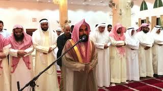 الشيخ د.عبدالله الجهني امام مسجد الحرام  يصلي في مسجد الزبن بالكويت السبت 14-4-2018م