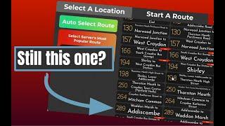 Maybe I was wrong. What's the NEW best bus route to drive in Croydon ROBLOX?