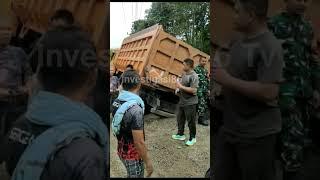 Jembatan Ambruk Di Mamasa Sulawesi Barat Disebabkan Oleh Dump Truck PT Maluang