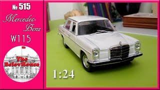 Модель автомобиля Mercedes Benz W115 на Allegro и AliExpress. Распаковка посылки.