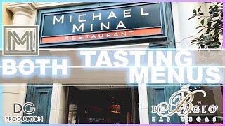  Michelin Star Michael Mina Bellagio 2 Tasting Menus Seasonal & Signature Birthday Dinner Las Vegas