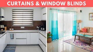 Curtains and Window Blinds Collection at my Home | How I have Styled my Home