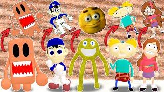 2D vs 3D SANIC CLONES MEMES CHARACTERS in Garry's Mod!? (+Gegagedigedagedago FAMILY)