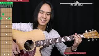 Iris Guitar Cover Acoustic - Goo Goo Dolls  Standard & Alternate Tuning |Tabs + Chords|