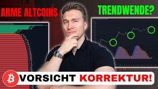 Altcoins: Wird es noch mal richtig ENG? Korrektur nicht vorbei – oder kommt die Trendwende?