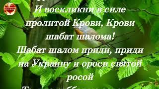 Украина ! Шаббат потрясения 2013 год, год начавшегося майдана  ! Пророческие стихи исполнились !