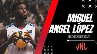 Miguel Angel Lopez HIGHLIGHTS | Japan   Cuba  | Men's Volleyball VNL 2024