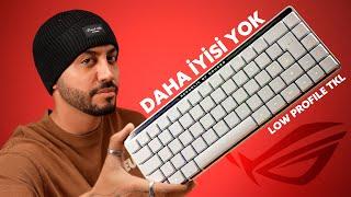 DÜNYA'NIN EN İYİ LOW PROFILE MEKANİK KLAVYESİ !! - ASUS ROG Falchion RX Low Profile