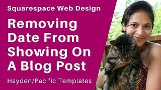029: How to hide announcement bar from a single page on Squarespace